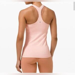 Lululemon ballet Pink Racerback Tank Top